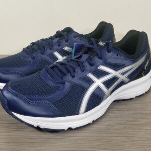 ASICS Jolt 4 Running Shoes T7K4N, Navy, Mens Size 11.5 / 46 (4E)